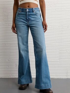 American Eagle Stretch High-Rise Flare Jeans